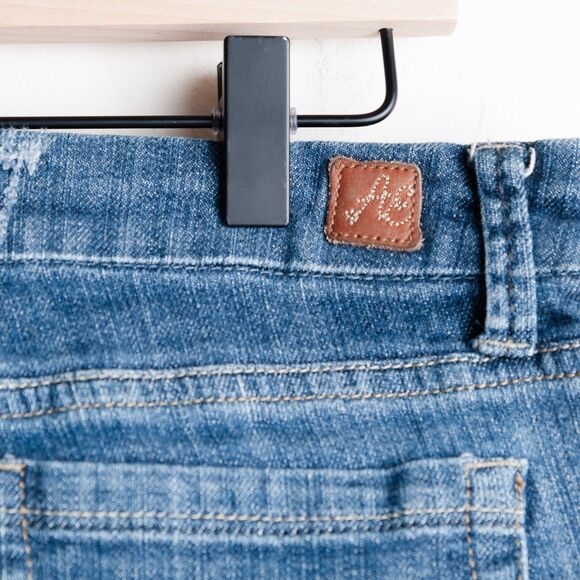 Vintage American Eagle Jeans Low Rise Flare Womens 8 R Medium Wash Y2K - Picture 9 of 15